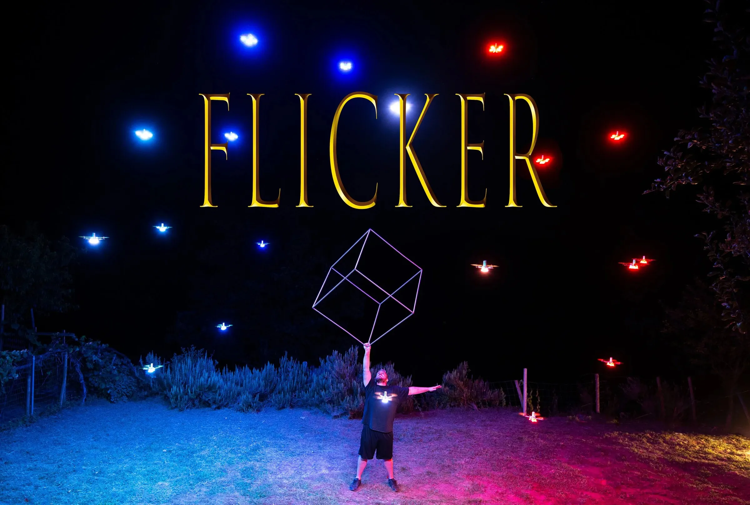 Flicker — circus meets drone technology